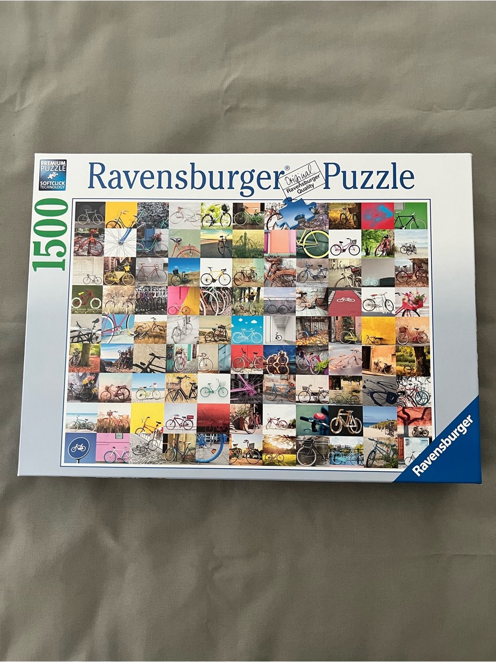 Ravensburger 99 Bicycles Collage Puzzle from 2020 - 1500 pieces #160075